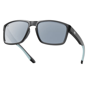 AURA - 003 - Matt crystal Dark Grey frame/White mirror