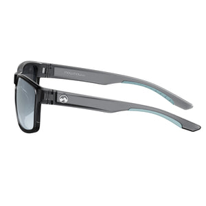 AURA - 003 - Matt crystal Dark Grey frame/White mirror