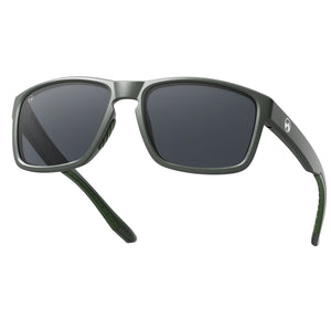 AURA - 005 - Matt dark green/Smoke