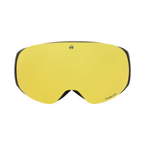 Gravity - M/L black frame / Gold/blue X-celLens + BONUS lens