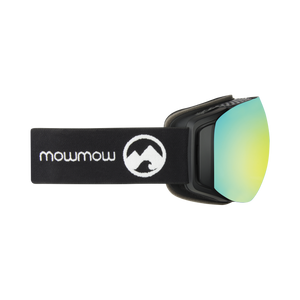 Gravity - M/L black frame / Gold/blue X-celLens + BONUS lens