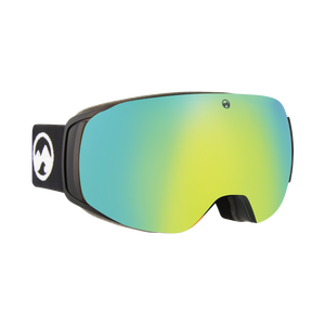 Gravity - M/L black frame / Gold/blue X-celLens + BONUS lens