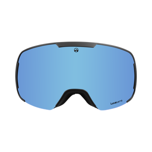 Vantage – M/L schwarzer Rahmen / eisblaue photochrome LuxaLens