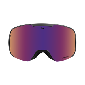 Vantage - M/L black frame / deep purple photochromic LuxaLens