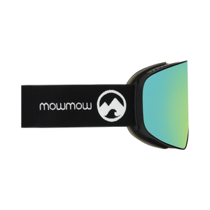 Stealth – M/L schwarzer Rahmen / silberfarbene photochrome LuxaLens