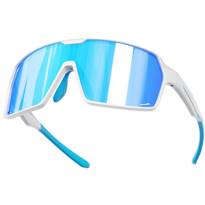 Titan - Matte white frame | blue lens