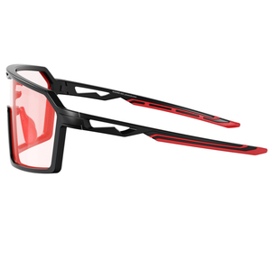 Wizard-002 - Matte black | clear to full orange red Revo