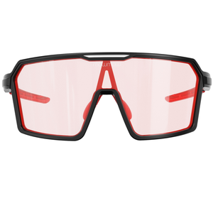 Wizard-002 - Matte black | clear to full orange red Revo