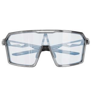 Wizard-004 - Shiny crystal grey | clear to full silver Revo