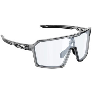 Wizard-004 - Shiny crystal grey | clear to full silver Revo