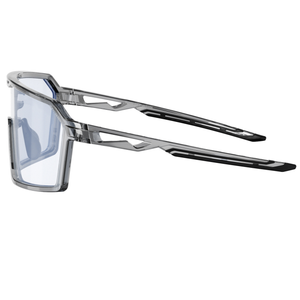 Wizard-004 - Shiny crystal grey | clear to full silver Revo