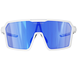 Wizard-007 - Matte white | clear to full dark blue Revo