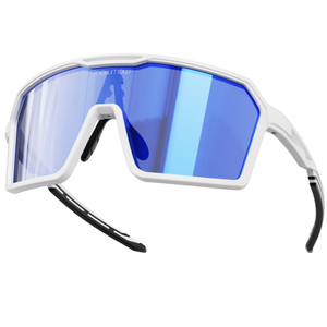 Wizard-007 - Matte white | clear to full dark blue Revo