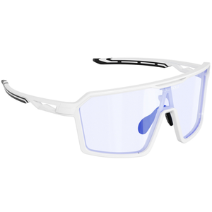 Wizard-007 - Matte white | clear to full dark blue Revo