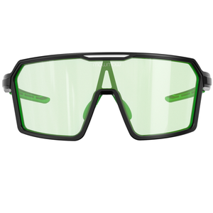 Wizard-008 - Matte black | clear to full green Revo