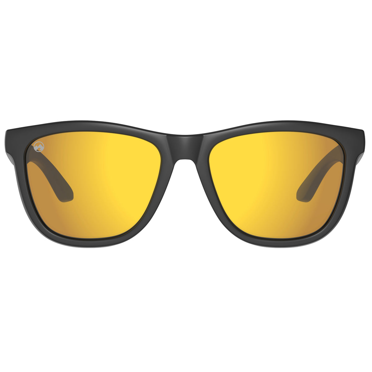 Honey - Matte black frame | gold lens - mowmow