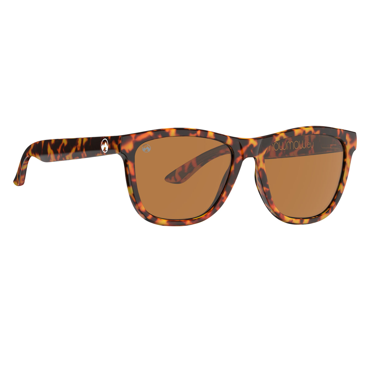 Terra - Tortoise dark brown frame | amber lens - mowmow