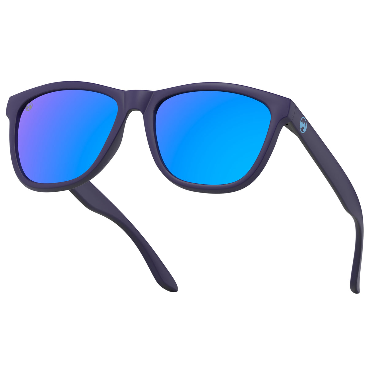 Opal - Matte dark navy blue frame | blue lens - mowmow