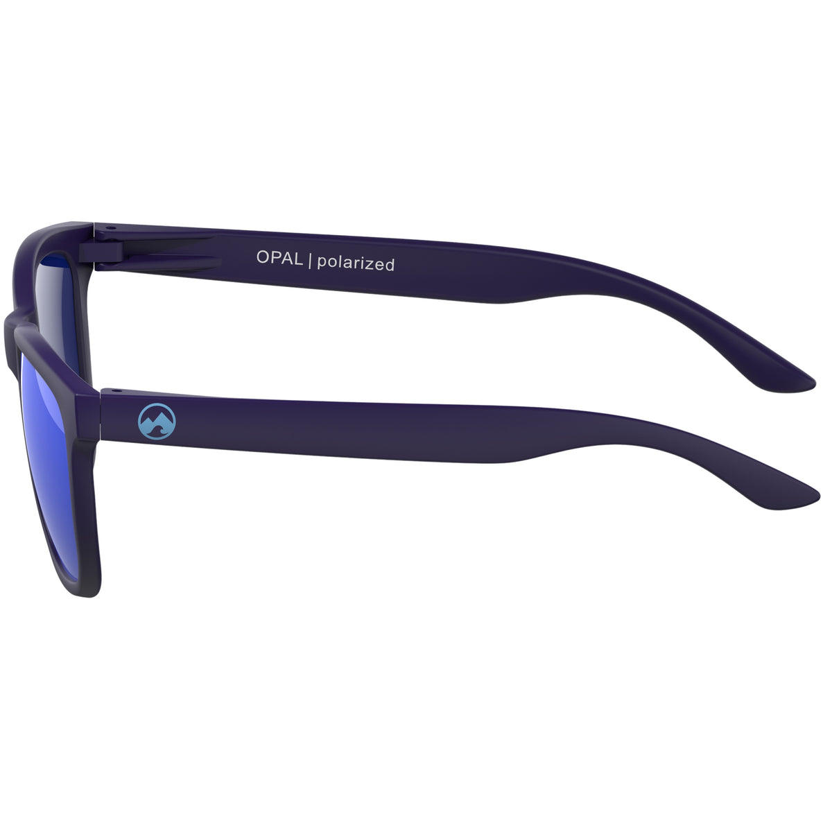Opal - Matte dark navy blue frame | blue lens - mowmow