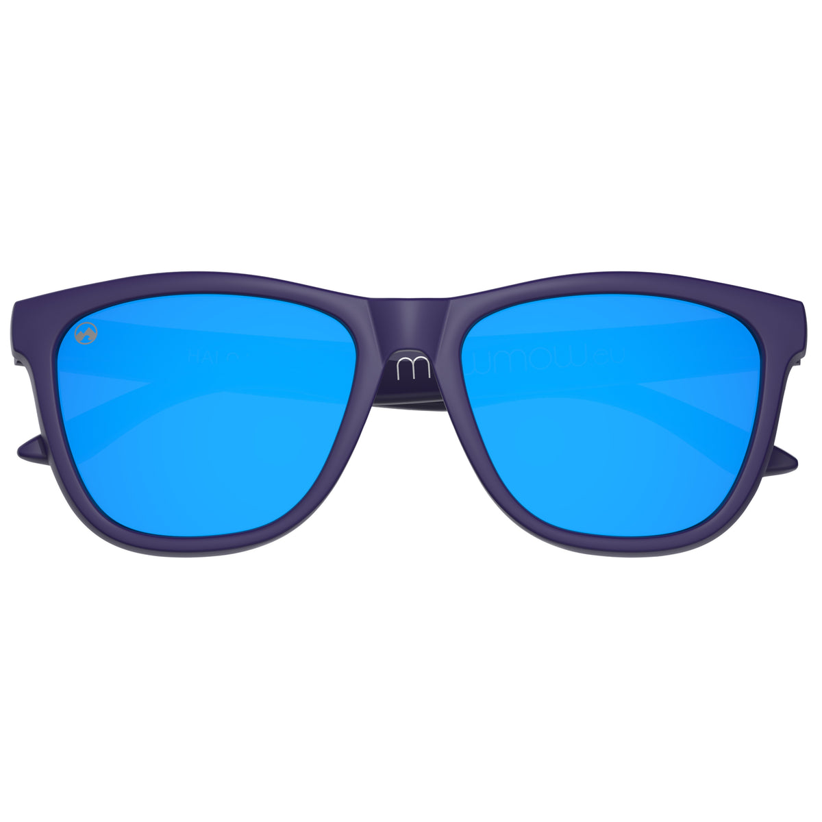 Opal - Matte dark navy blue frame | blue lens - mowmow