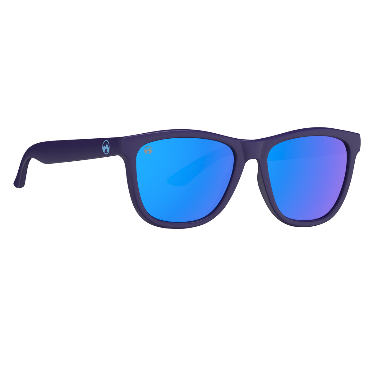 Opal - Matte dark navy blue frame | blue lens - mowmow