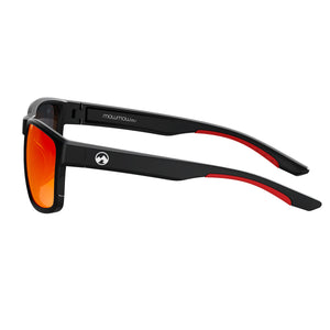 AURA - 002 - Matt black frame /Orange red