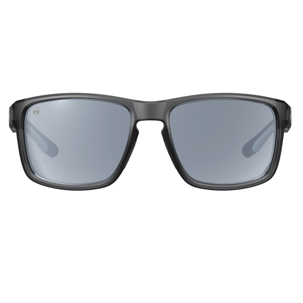 AURA - 003 - Matt crystal Dark Grey frame/White mirror