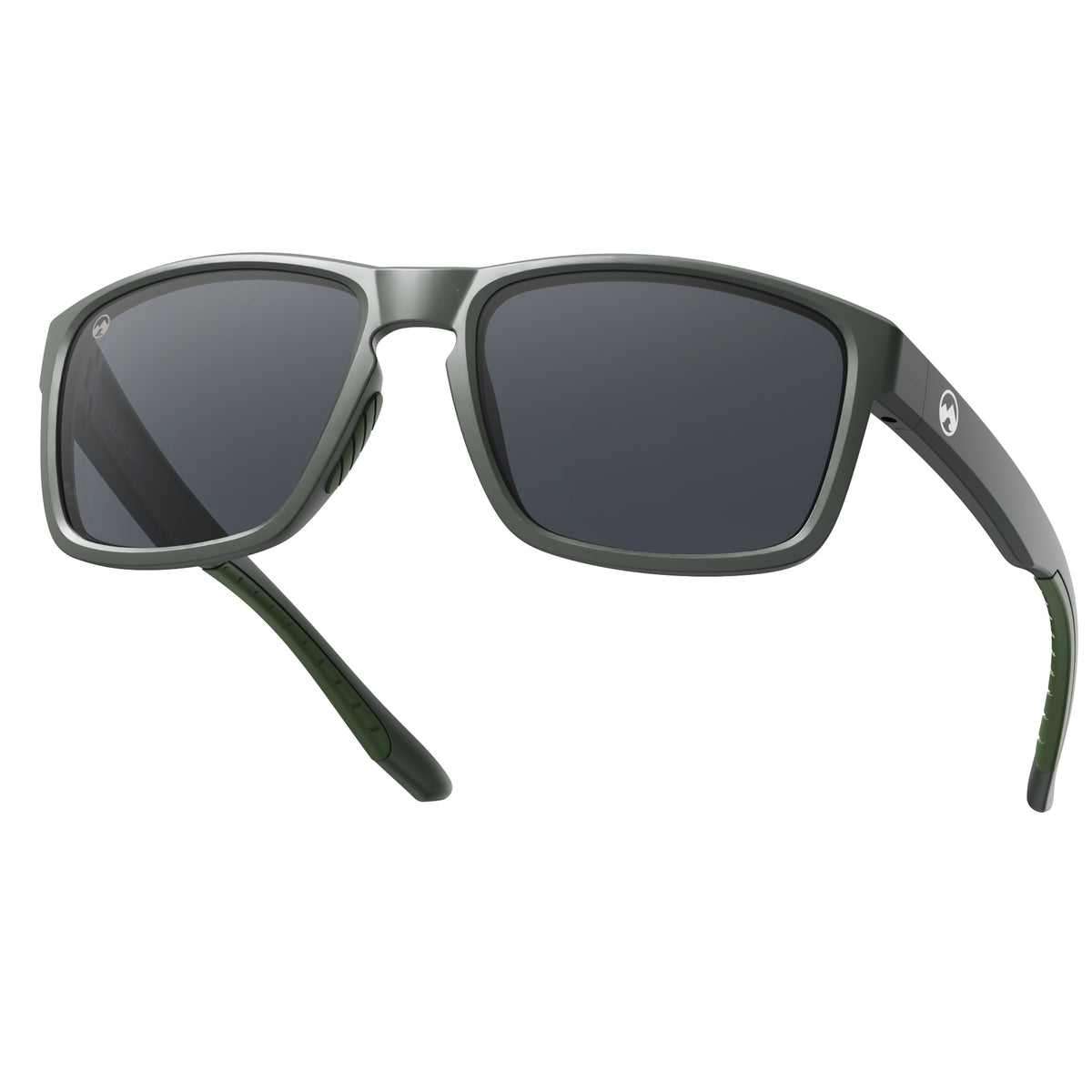 AURA - 005 - Matt dark green/Smoke