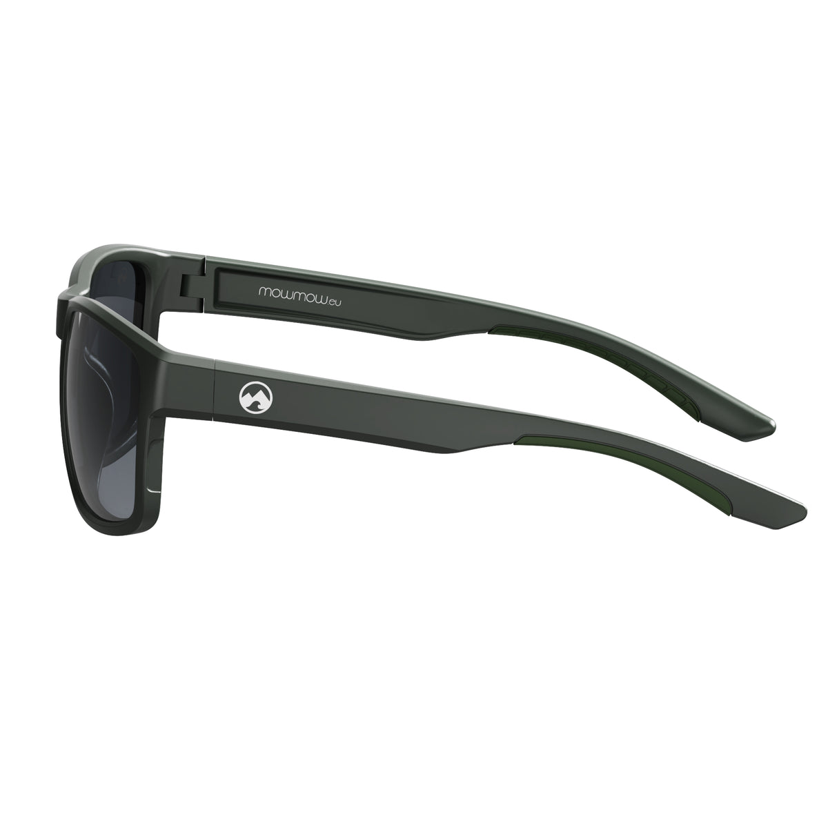 AURA - 005 - Matt dark green/Smoke