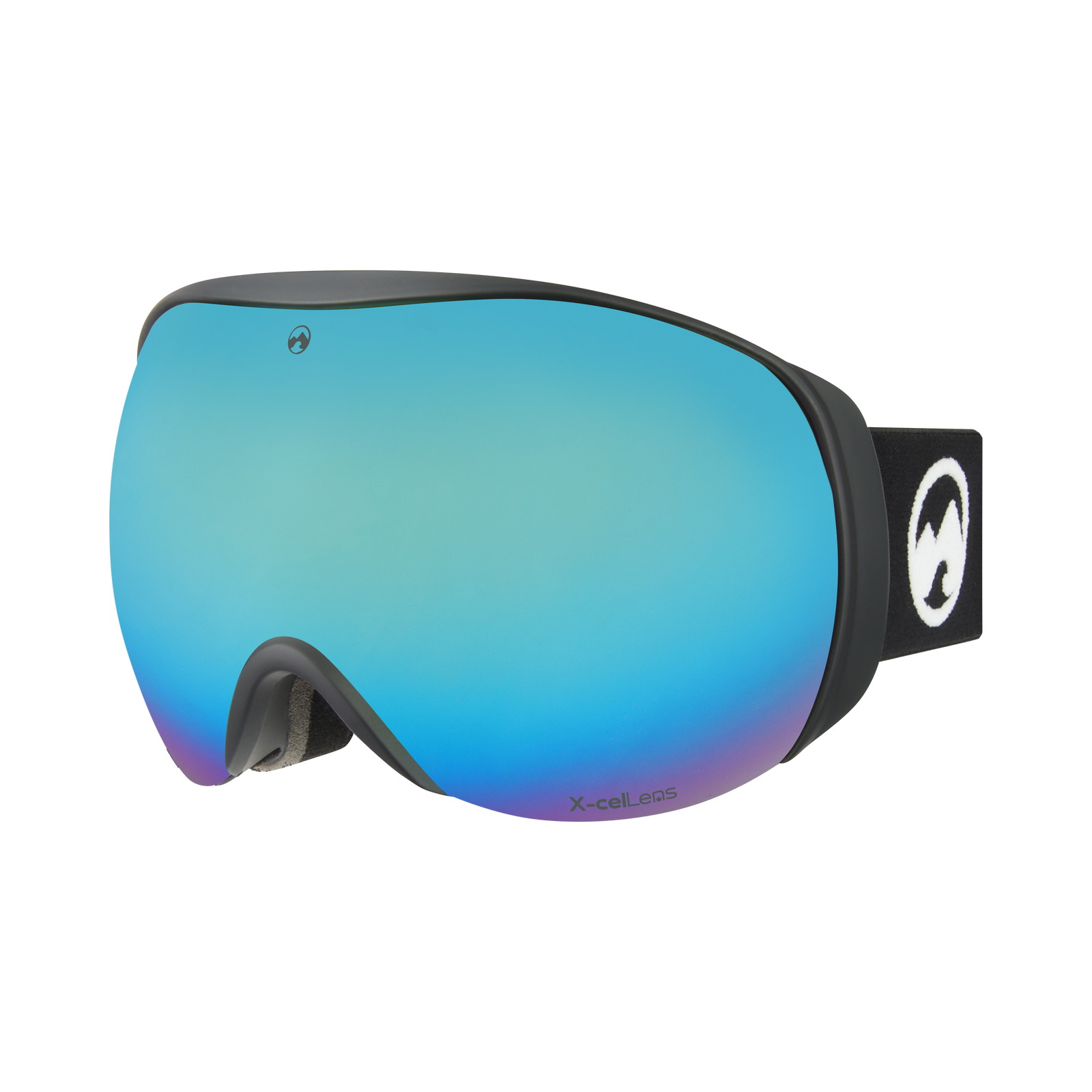 Charger - M/L black frame / Ice blue X-celLens - mowmow