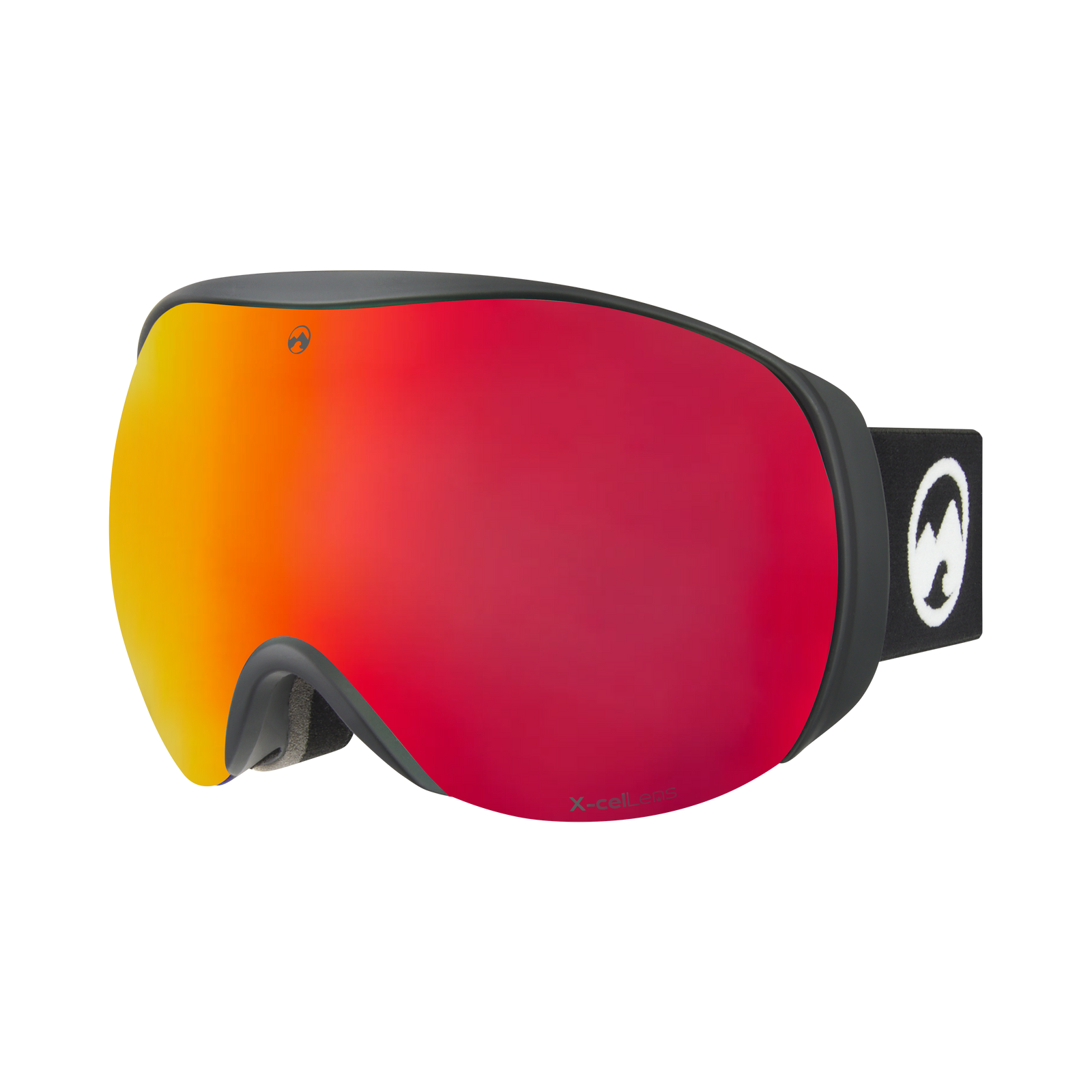 Charger - M/L black frame / black red X-celLens + BONUS lens