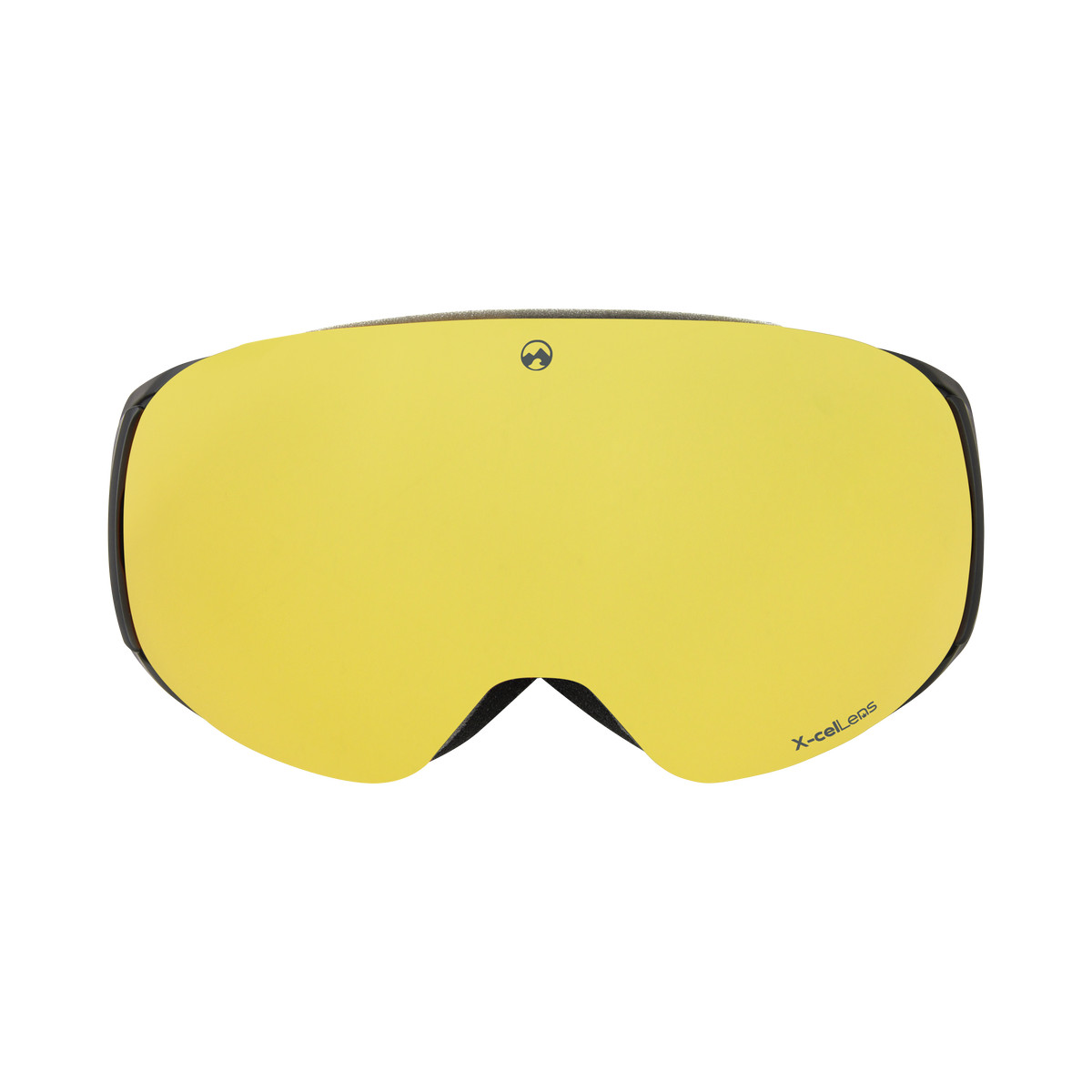 Gravity - M/L black frame / Gold/blue X-celLens + BONUS lens