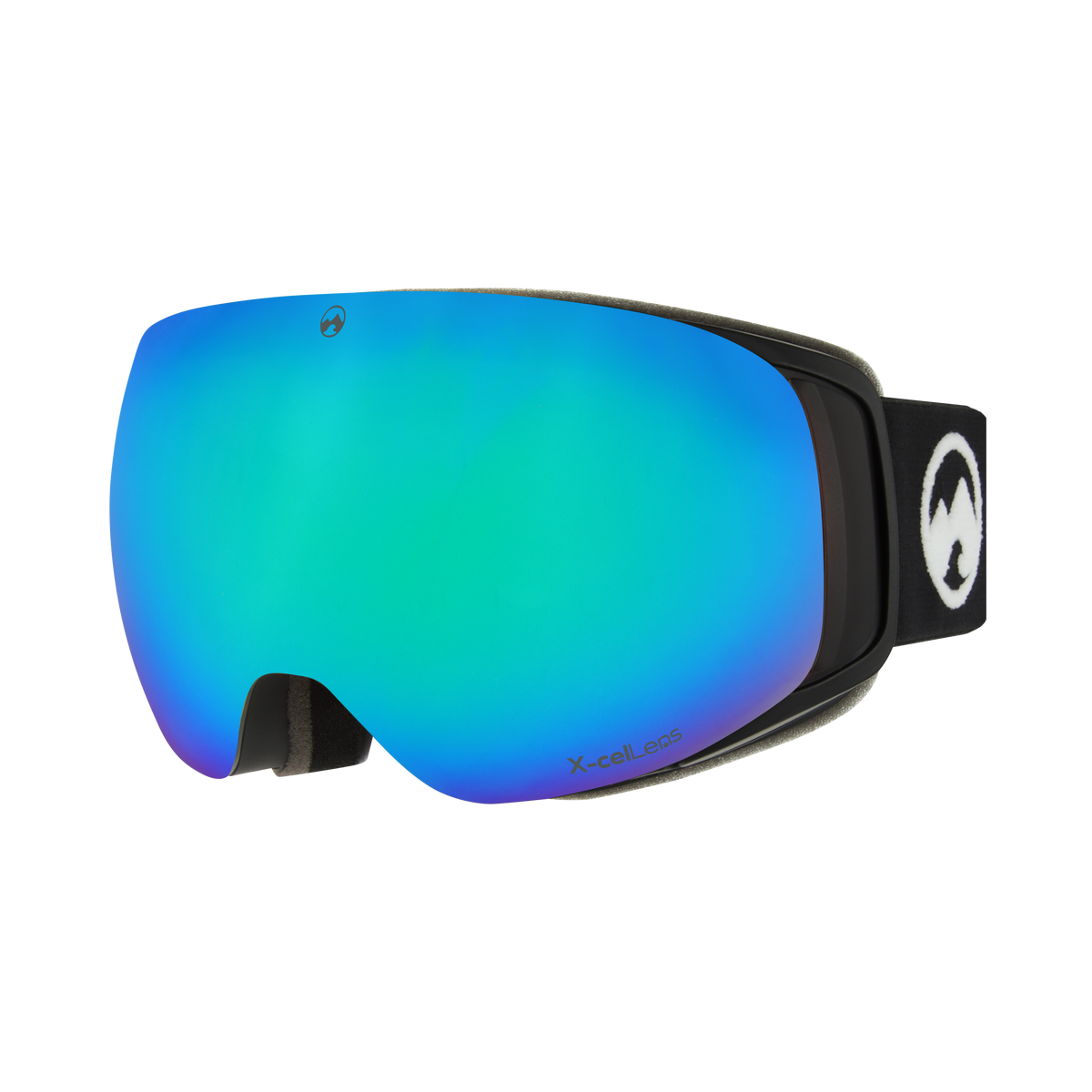 Gravity - M/L black frame / Green X-celLens - mowmow