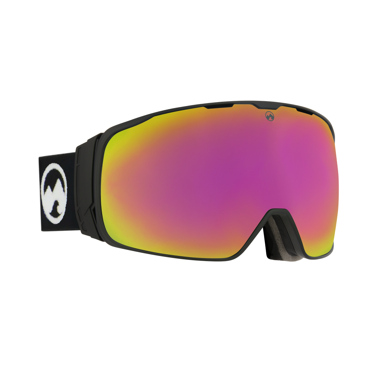 Icon - M/L black frame / Pink/red X-celLens - mowmow