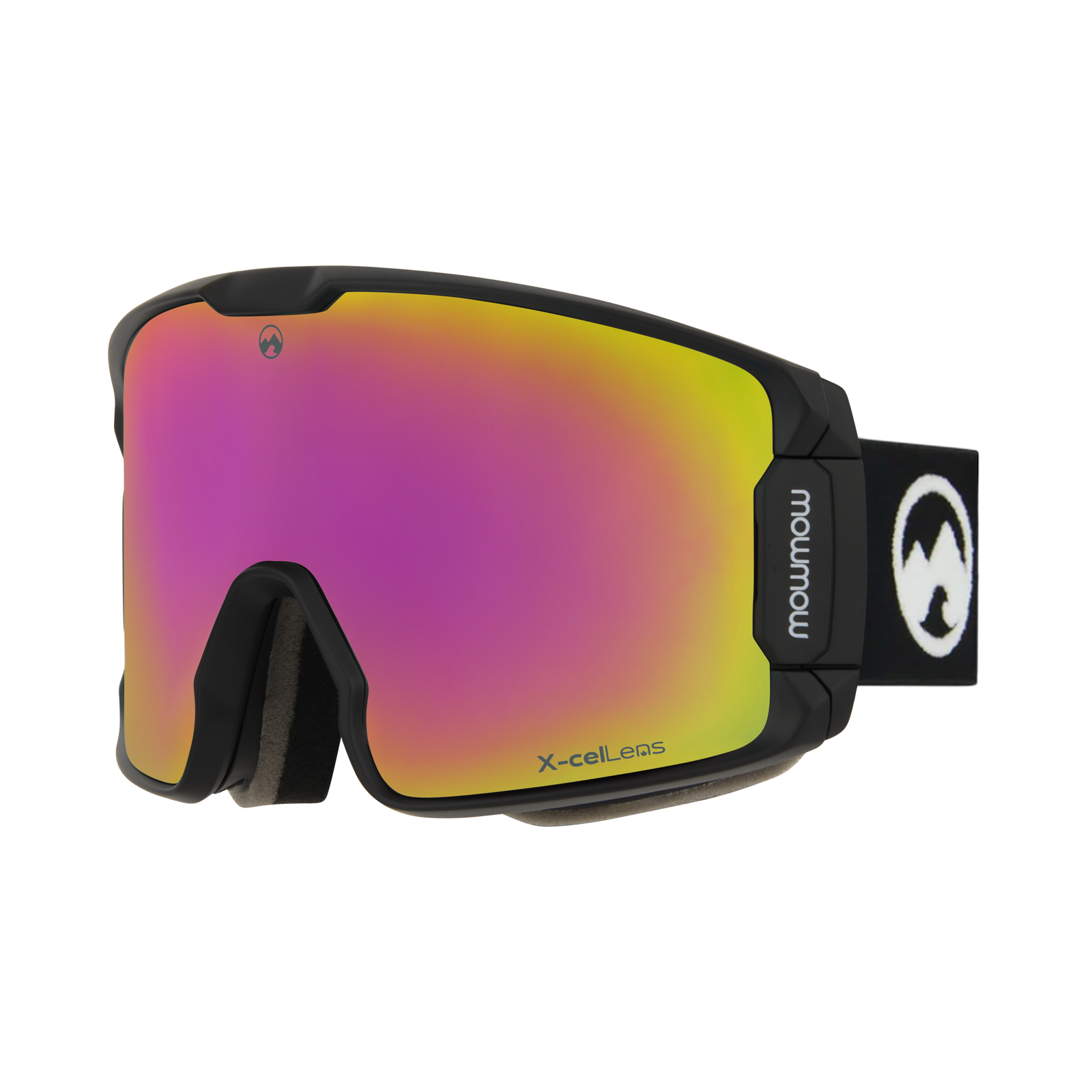 Legend - M/L black frame / Pink/red X-celLens - mowmow