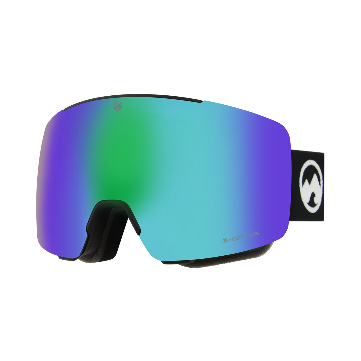 Local - L/XL black frame / Green X-celLens - mowmow