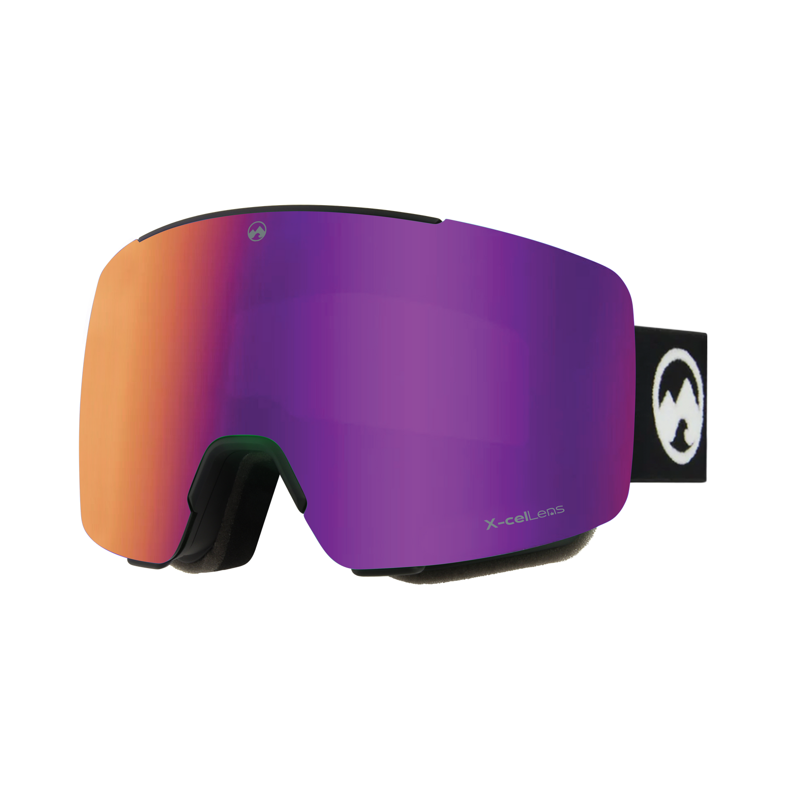 Local - L/XL black frame / Deep purple X-celLens + BONUS lens