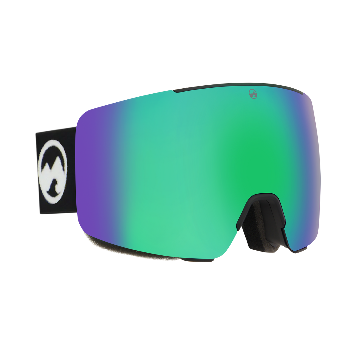 Local - L/XL black frame / Green X-celLens - mowmow