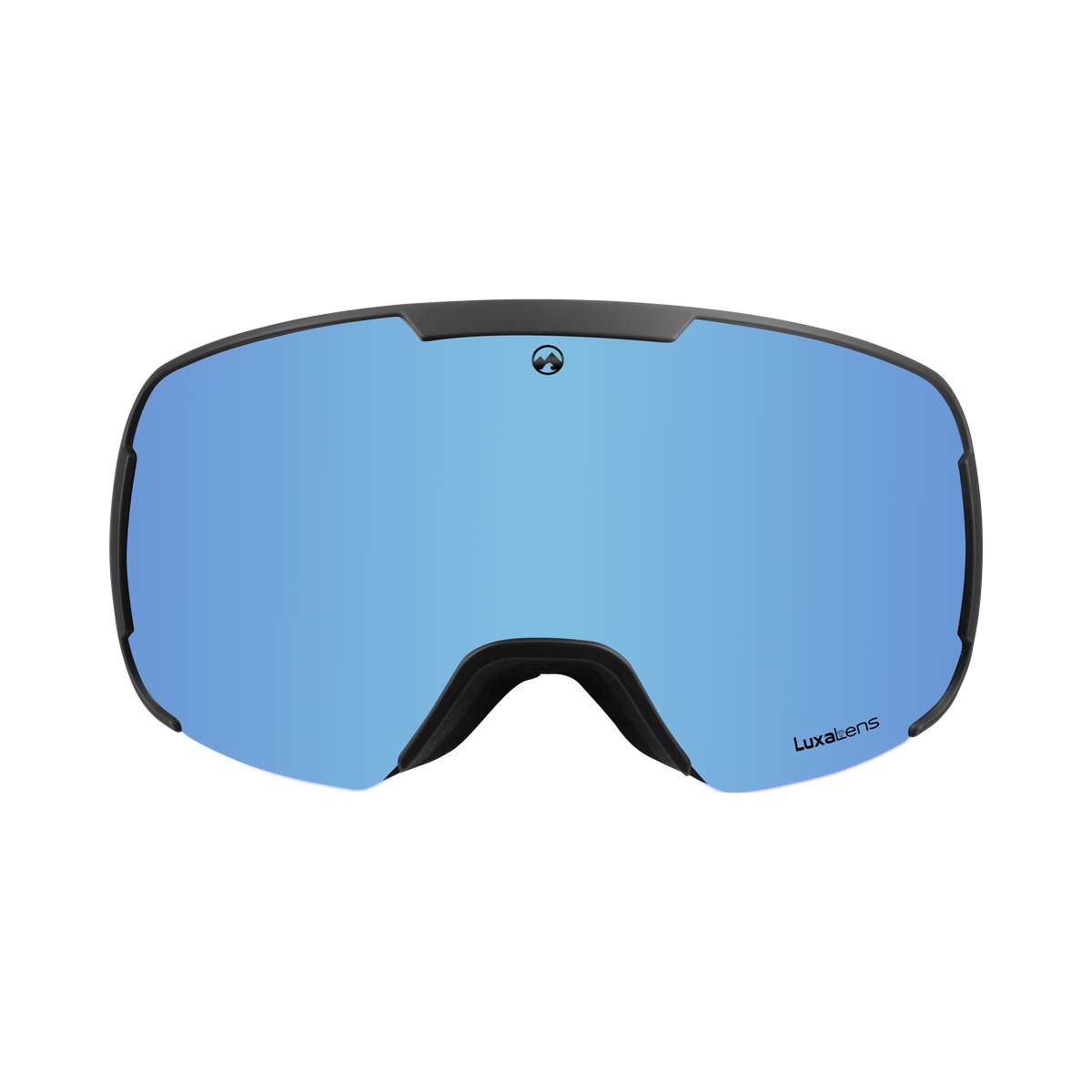 Vantage – M/L schwarzer Rahmen / eisblaue photochrome LuxaLens