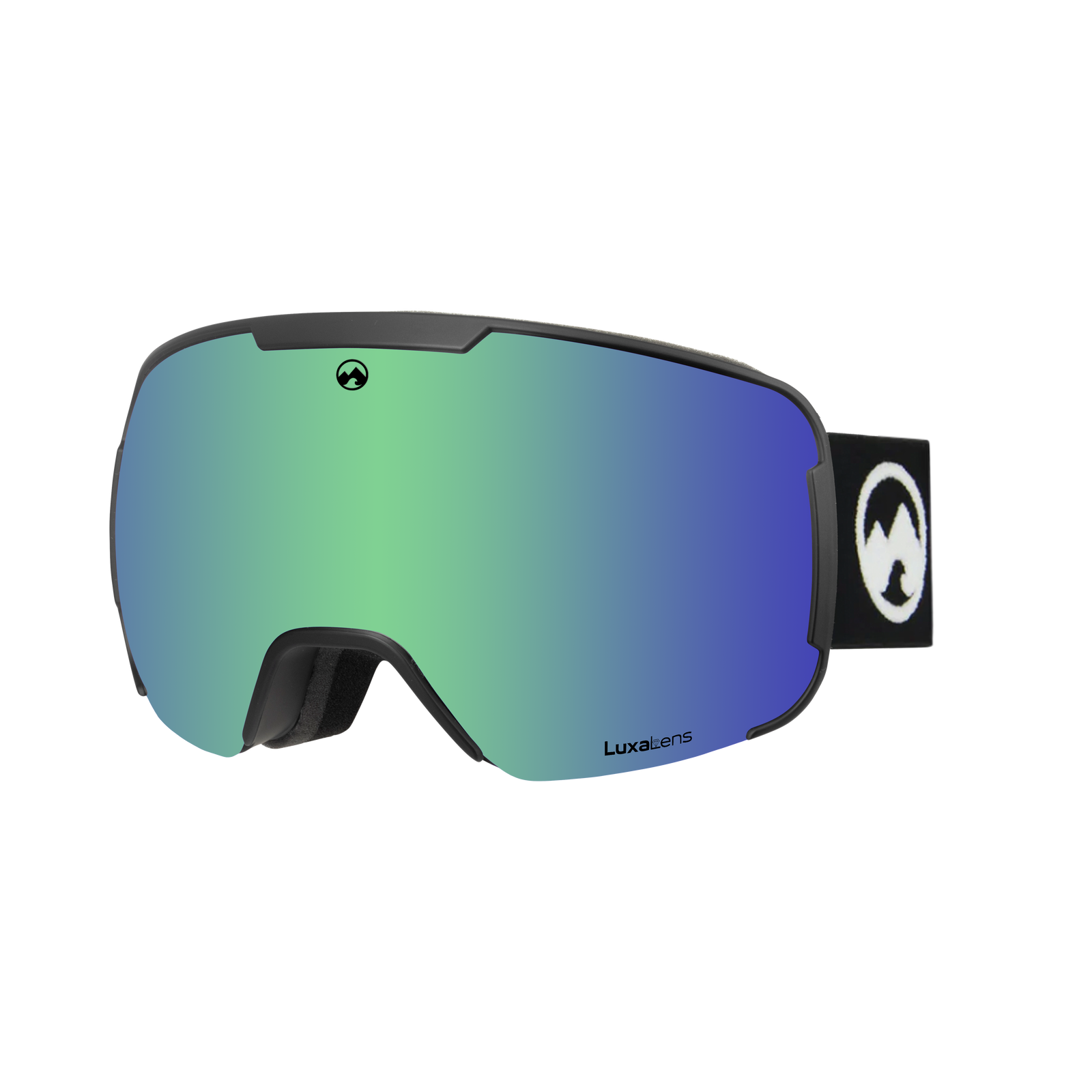 Vantage - M/L black frame / green photochromic LuxaLens