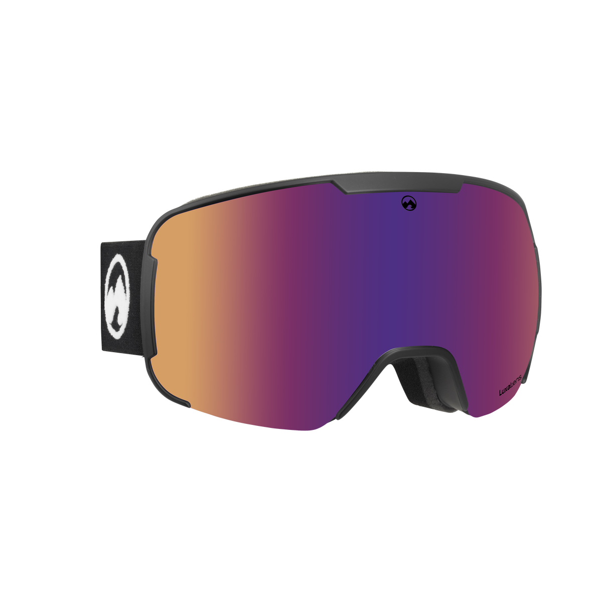 Vantage - M/L black frame / deep purple photochromic LuxaLens