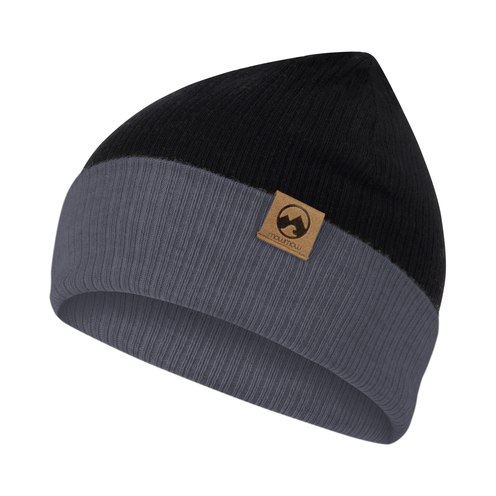 Skunk - merino - black/grey