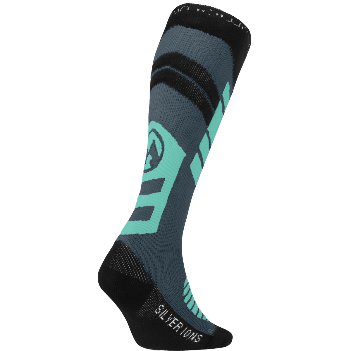 Ibex Snow Socks with Silver Ions - size 39-42 green