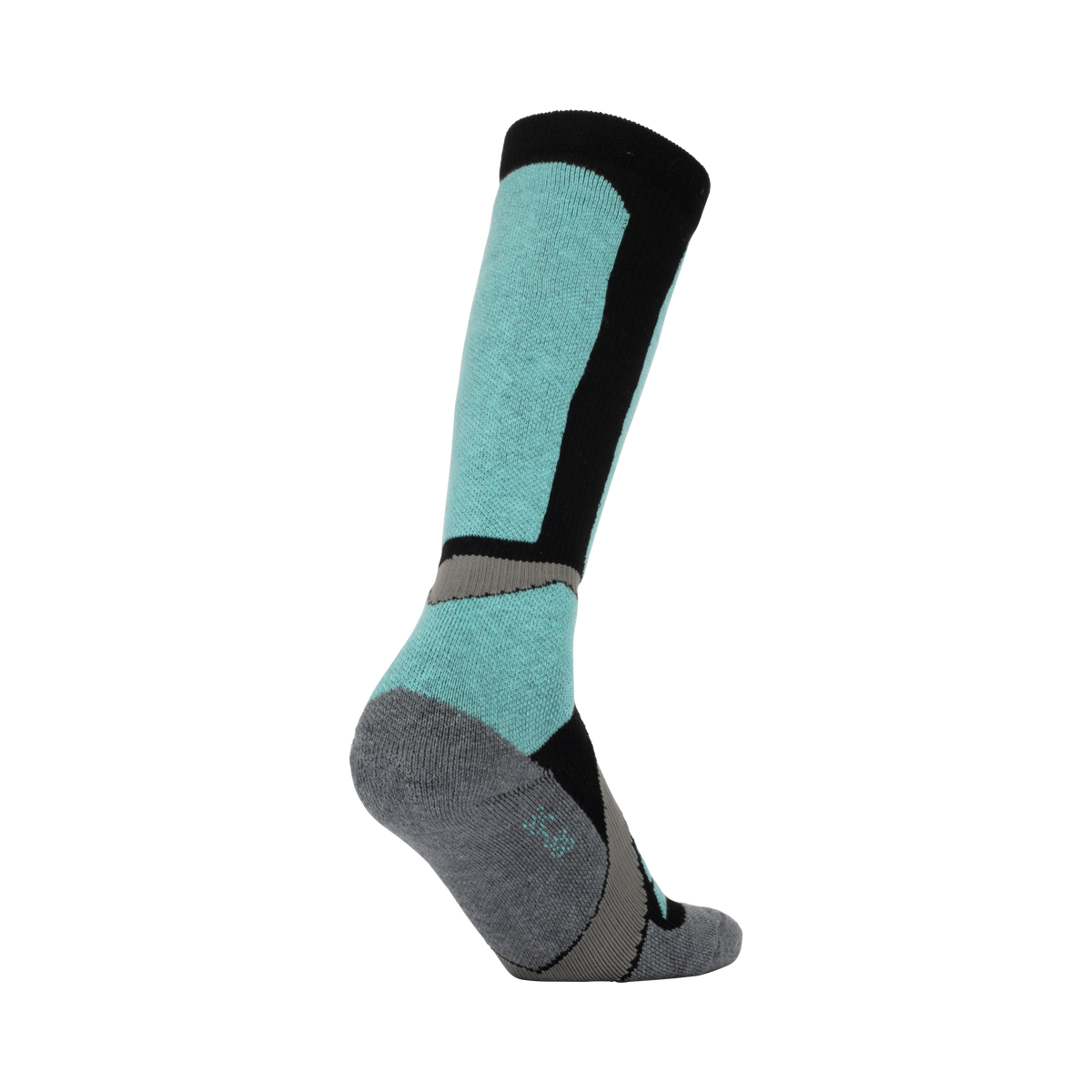 Woolf Snow Socks Merino - size 35-38 Aqua/black/dark grey