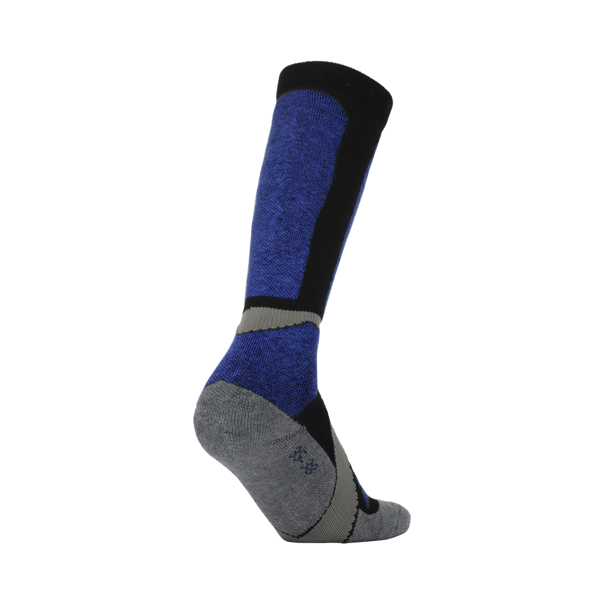 Woolf Snow Socks Merino - size 39-42 Blue/black/dark grey
