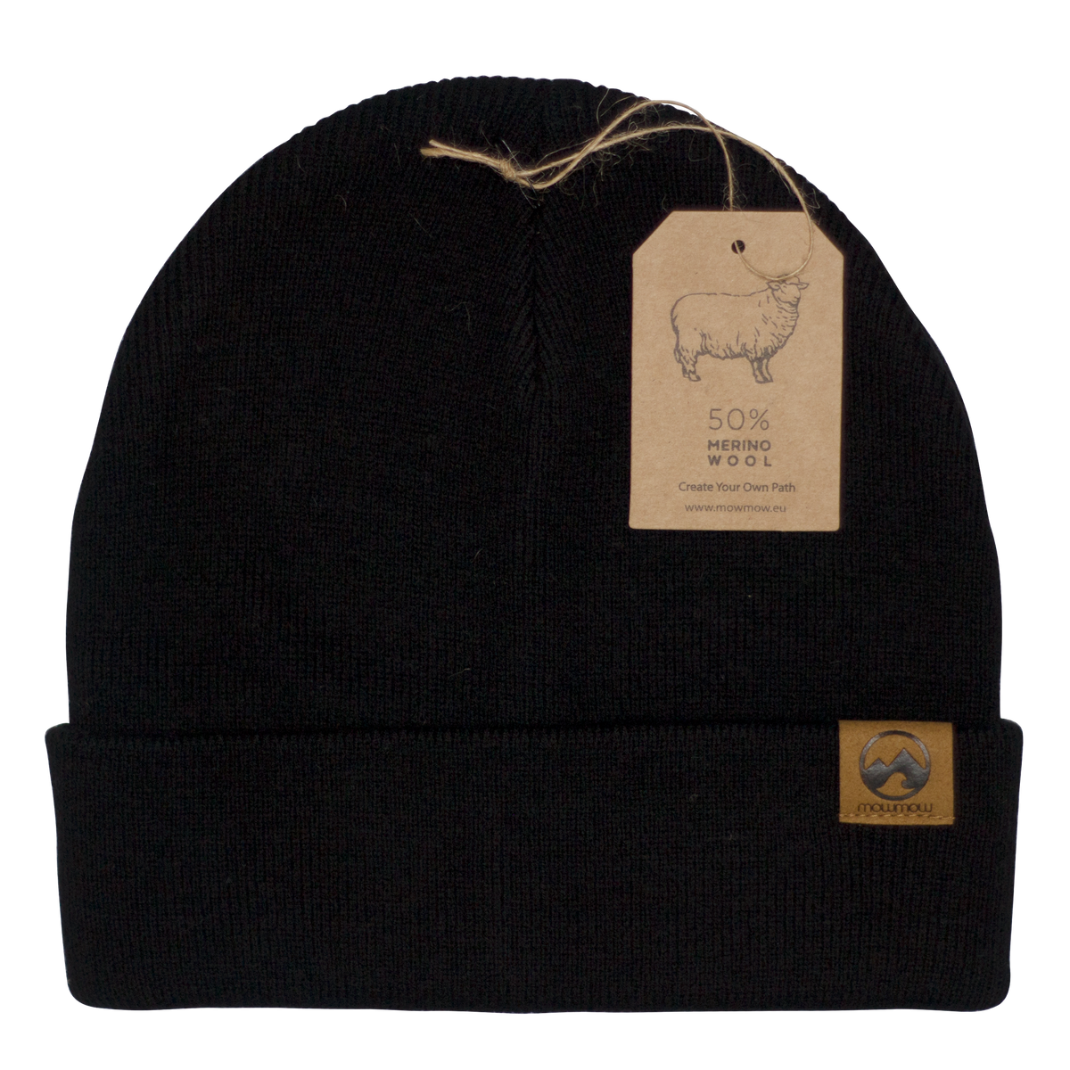 Volcano - merino - black - mowmow