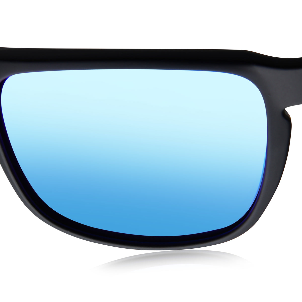 Slide - Matte black frame | ice blue lens - mowmow