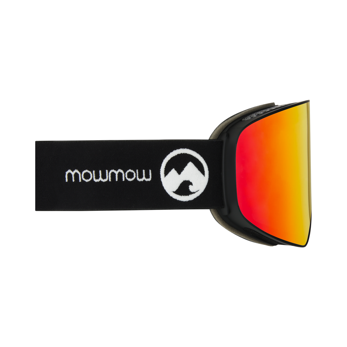 Stealth - M/L black Frame / Red photochromic LuxaLens