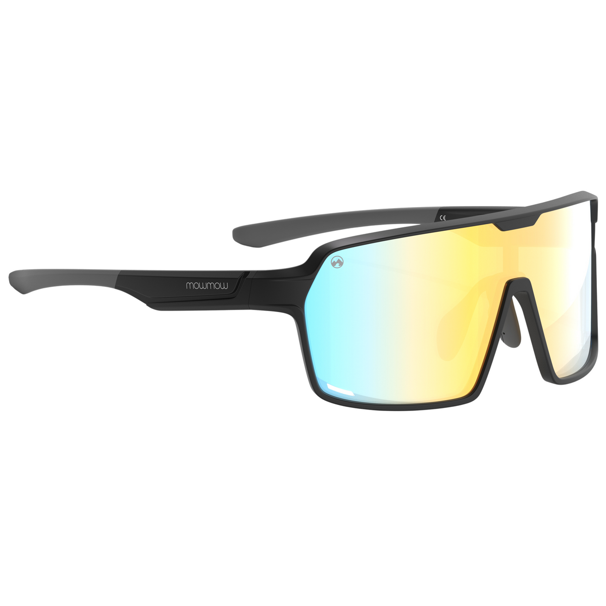 Titan - Matte black frame | gold revo lens - mowmow