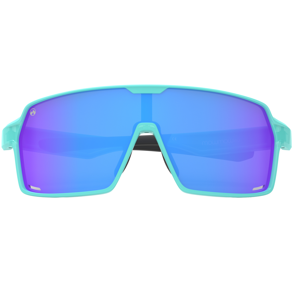 Titan - Matte trans orchid frame | light blue revo lens - mowmow